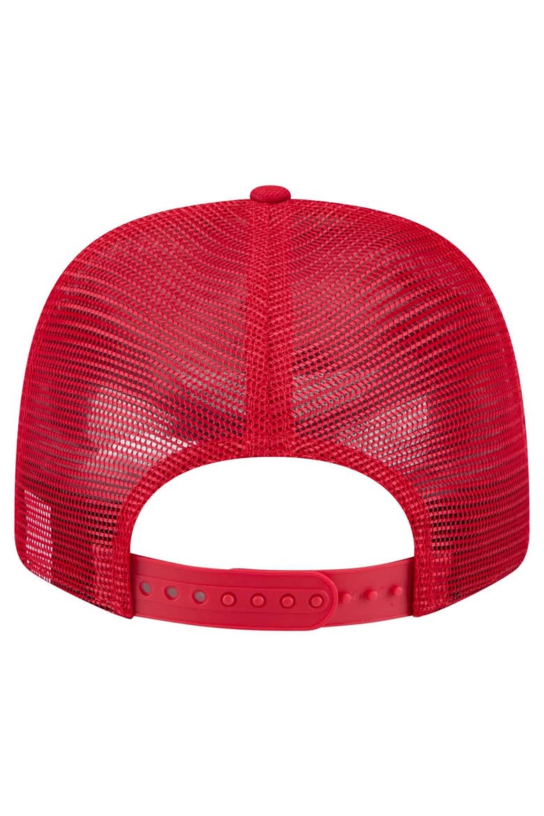 Men's New Era Red Philadelphia Phillies Flag 9SEVENTY Stretch-Snap Hat, Alternate, color, Red