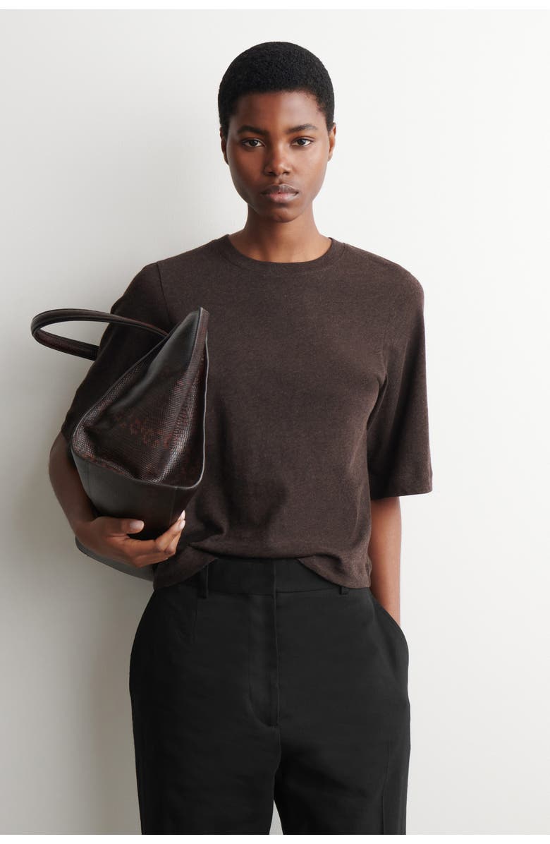 COS Cotton tshirt, Main, color, 