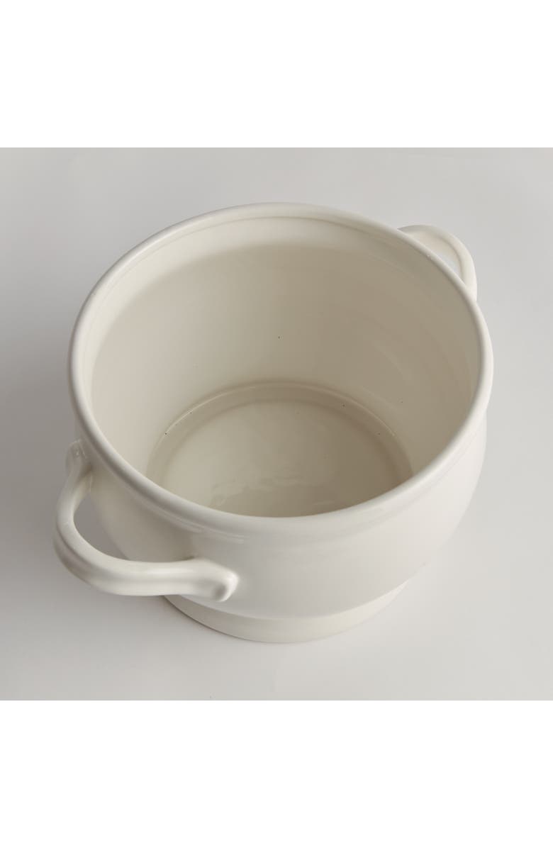 Napa Home & Garden Bradford Footed Bowl, Alternate, color, White