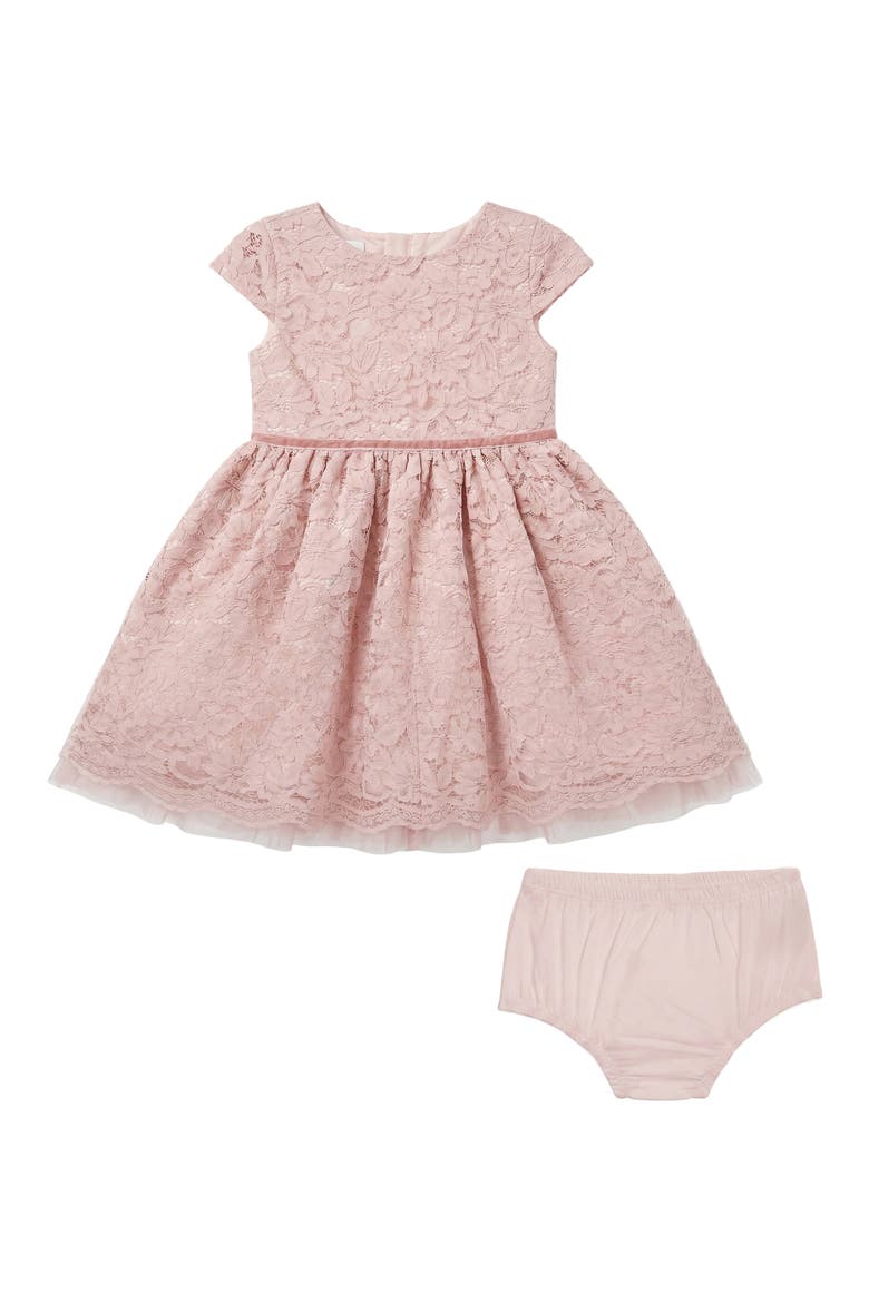 Kids' Bryce Lace Dress, Main, color, MAUVE