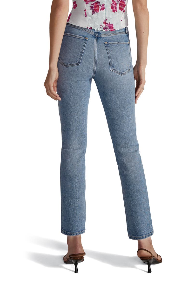 The Valentina High Waist Crop Cigarette Jeans, Alternate, color, SANTIAGO