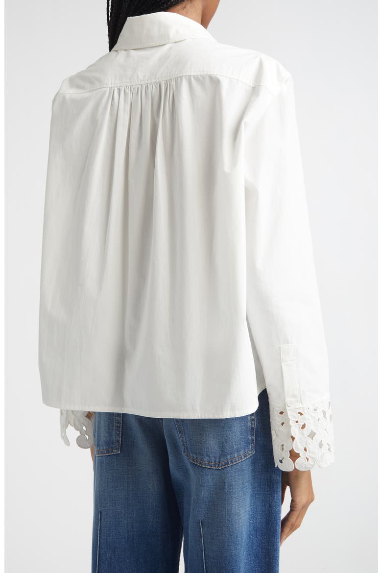 Etevyys Keidas Button-Up Shirt, Alternate, color, OFF-WHITE