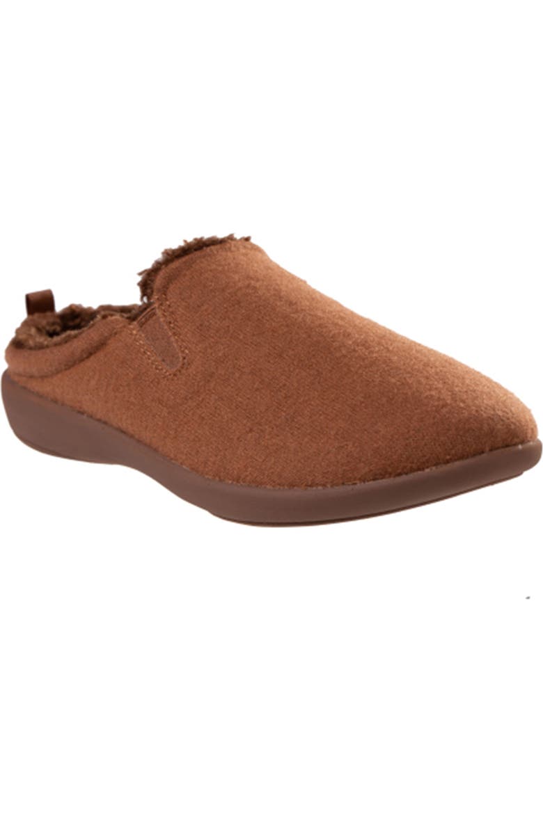 Revitalign Dundee Orthotic Slipper, Main, color, Bison