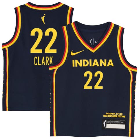 Toddler Nike Caitlin Clark Navy Indiana Fever Explorer Edition Victory Jersey