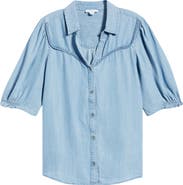 beachlunchlounge Indira Denim Shirt