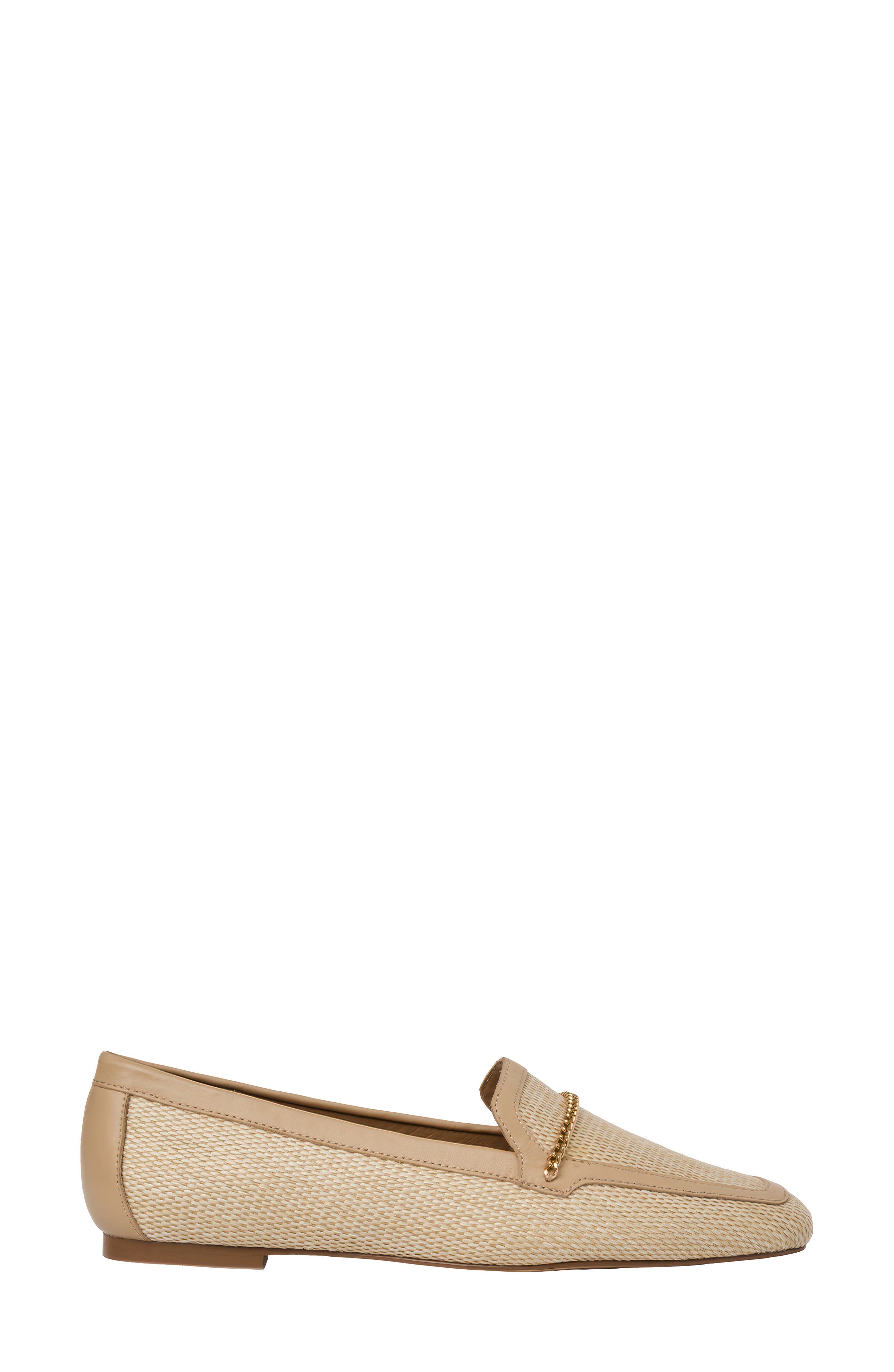 Ariane Loafer, Alternate, color, BEIGE RAFFIA