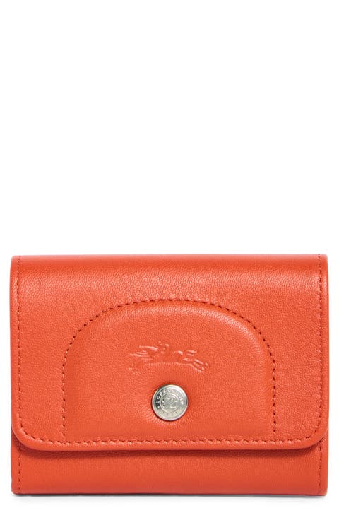 Le Pliage Leather Flap Card Case
