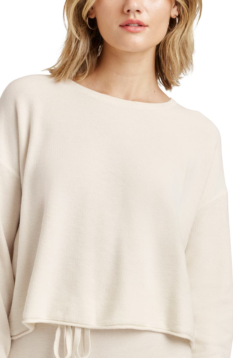 Michelle Cotton & Silk Blend Sweater