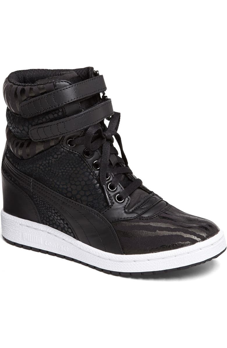 PUMA 'Sky Wedge Reptile' Sneaker, Main, color,