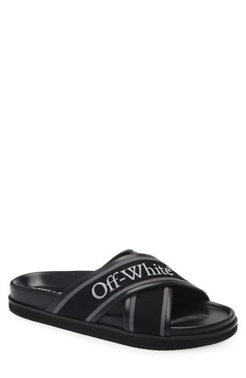 Off-white Cloud Crisscross Slide Sandal In Multi