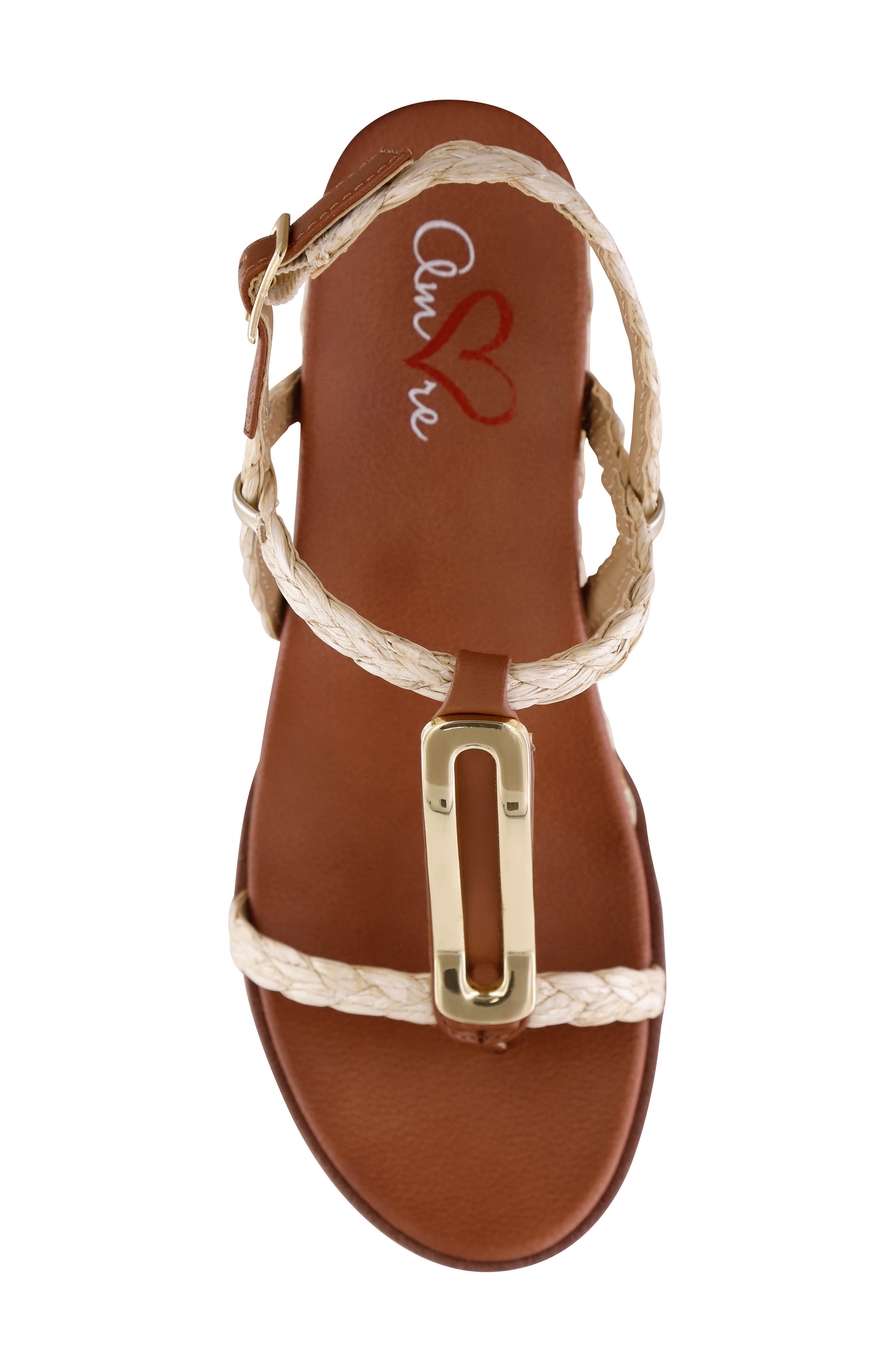 MIA AMORE Tyrah Wedge Sandal, Alternate, color, 