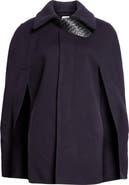 Bottega Veneta Wool & Cashmere Intrecciato Cape