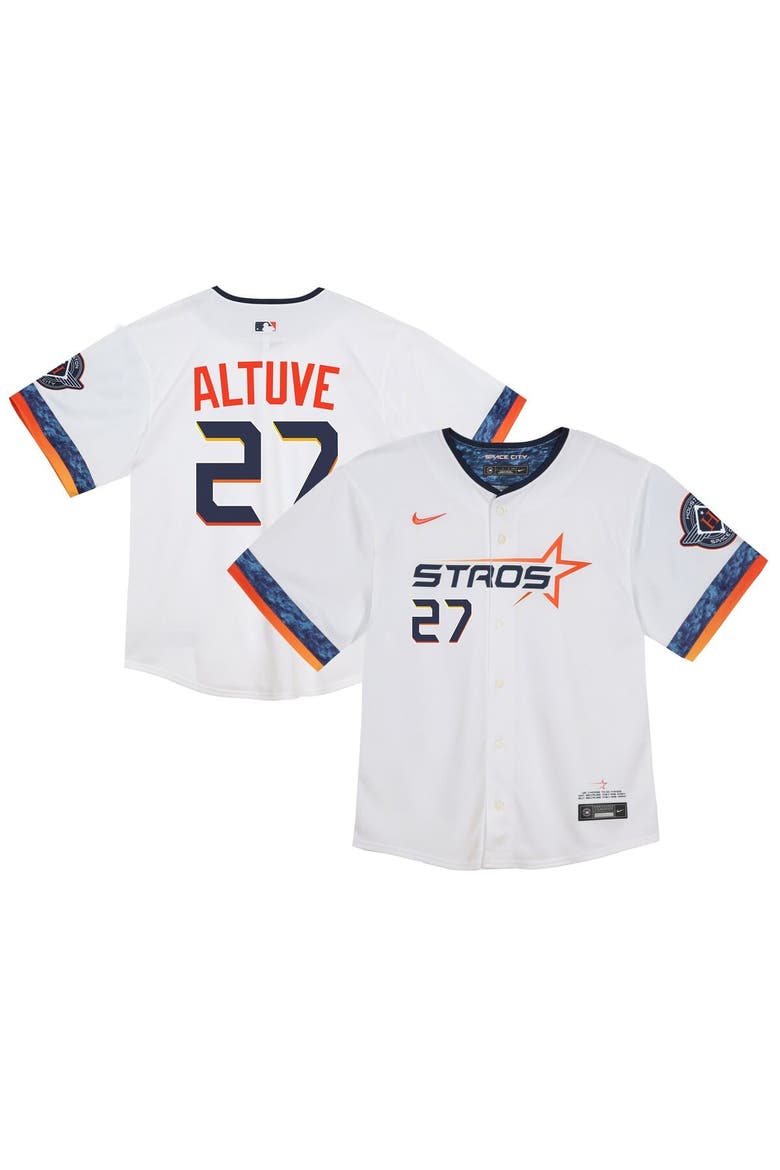 Infant Nike Jose Altuve White Houston Astros 2025 City Connect Limited Player Jersey, Main, color, White