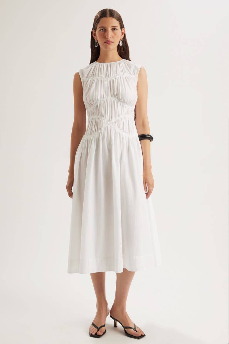 Villard Dress, Alternate, color, White