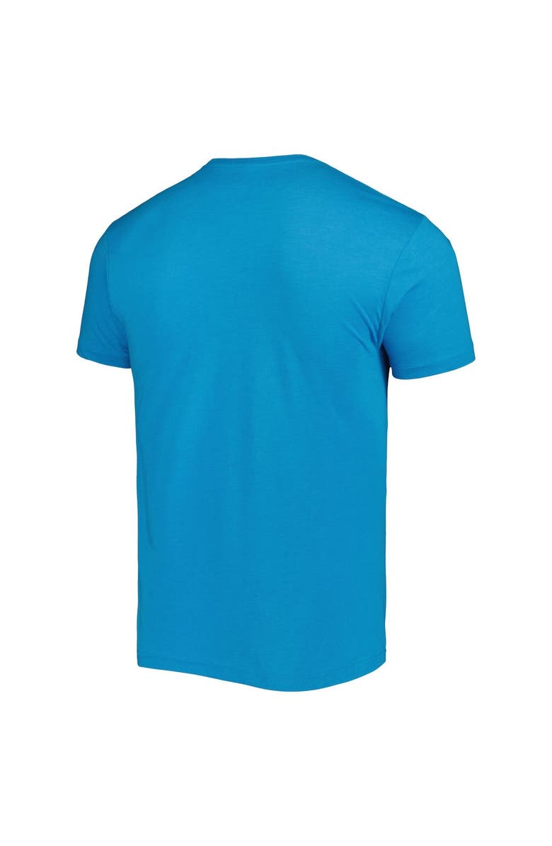 108 STITCHES Men's Turquoise Perros Santos de Charleston Copa de la Diversion Home Tri-Blend T-Shirt, Alternate, color, 