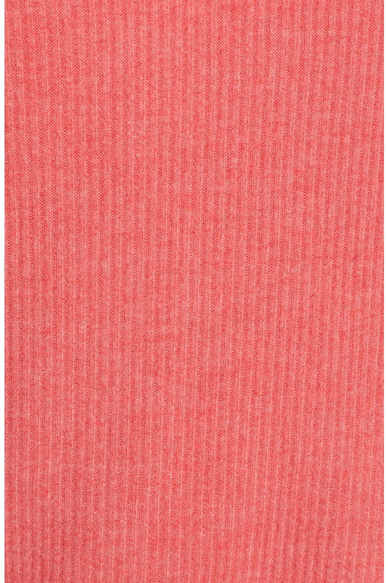 Tie Front Henley, Alternate, color, RED CHINOISE