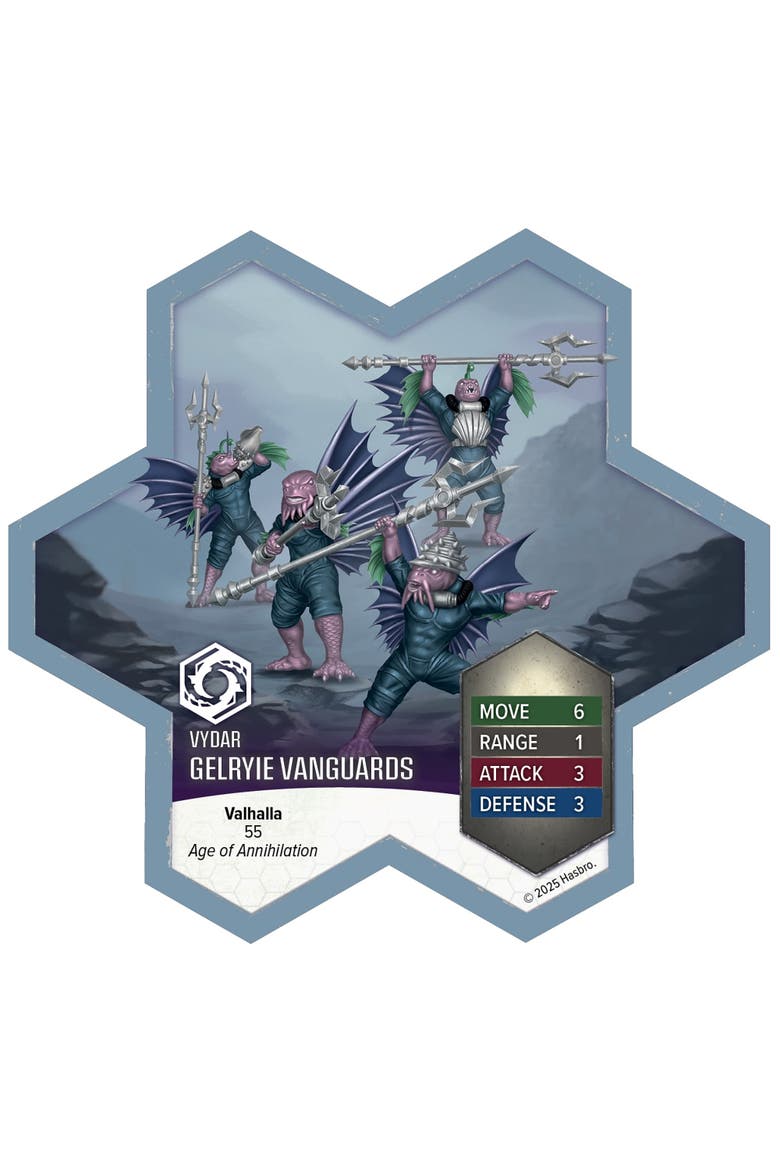 Heroscape Krakenling and Gelyrie Vanguard Army Expansion, Alternate, color, Multicolored