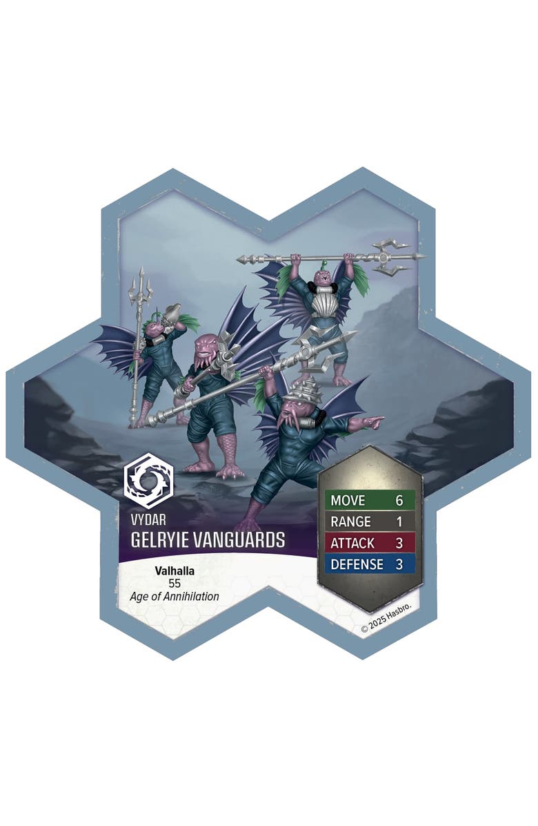 Renegade Game Studios Heroscape Krakenling and Gelyrie Vanguard Army Expansion, Alternate, color, Multicolored