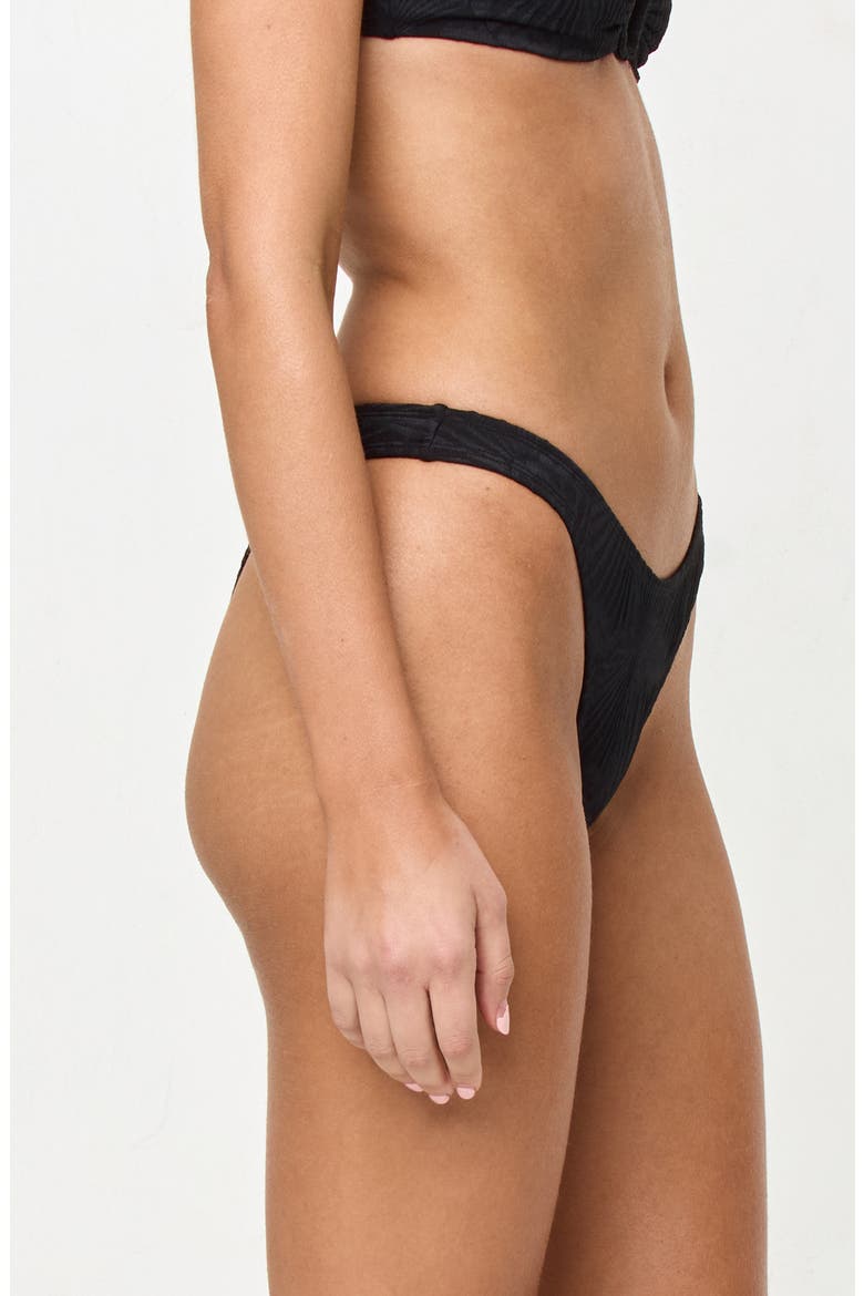 Donnie Bikini Bottoms, Alternate, color, BLACK SHELLPRESS