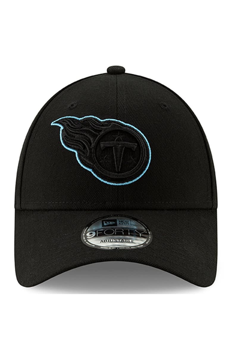 New Era Men's New Era Black Tennessee Titans Momentum 9FORTY Adjustable Snapback Hat, Alternate, color,