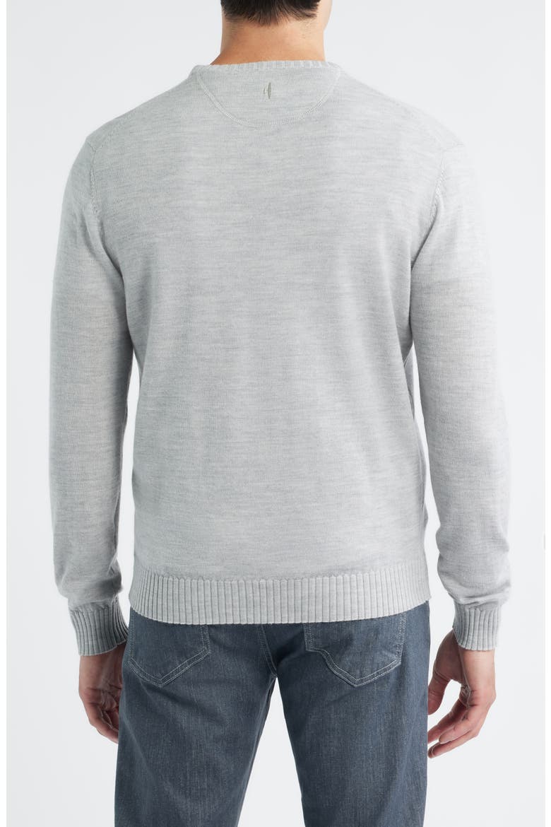 Ronald Merino Wool Sweater, Alternate, color, LIGHT GRAY