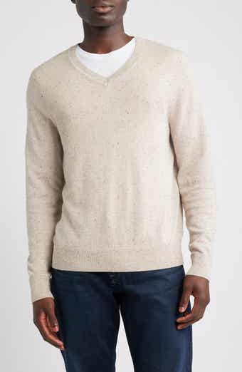 Nordstrom Cotton & Cashmere V-Neck Sweater