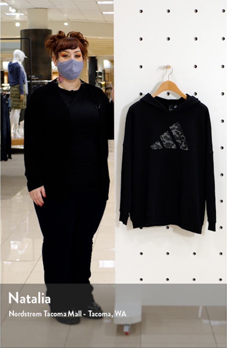 Animal Print Oversize Hoodie, sales video thumbnail