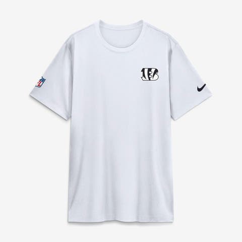 Men's Nike White Cincinnati Bengals Alt Legend Small Logo Dri-FIT T-Shirt