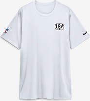 Nike Men's Nike White Cincinnati Bengals Alt Legend Small Logo Dri-FIT T-Shirt