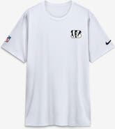 Nike Men's Nike White Cincinnati Bengals Alt Legend Small Logo Dri-FIT T-Shirt