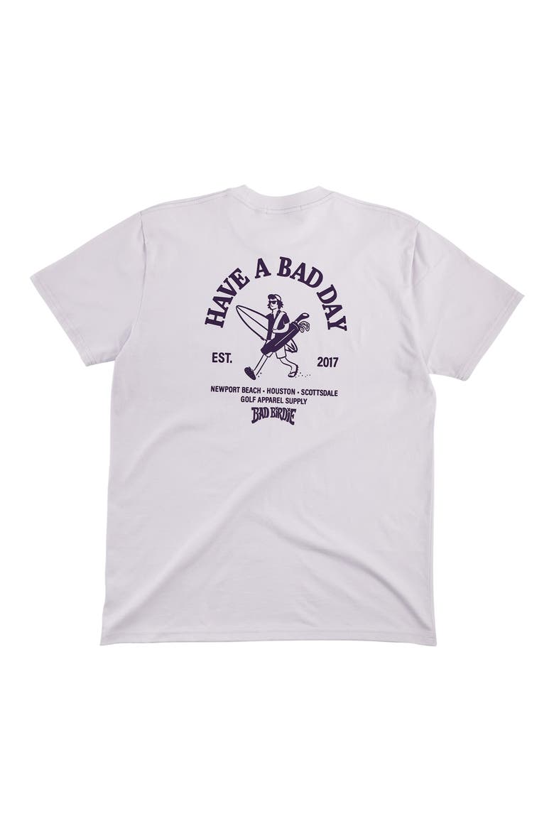 Have a Bad Day Pima Cotton Graphic T-Shirt, Alternate, color, LILAC