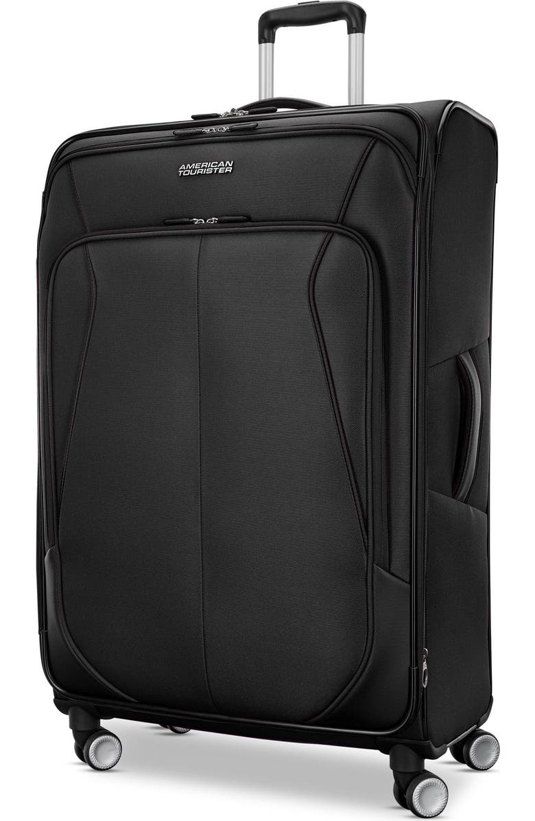 AMERICAN TOURISTER 4 KIX 3.0 Softside 28" Checked Spinner, Main, color, Black