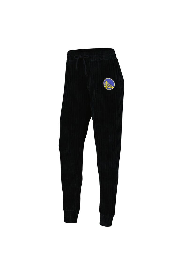 Women's College Concepts Black Golden State Warriors Linger Pants, Alternate, color, Black