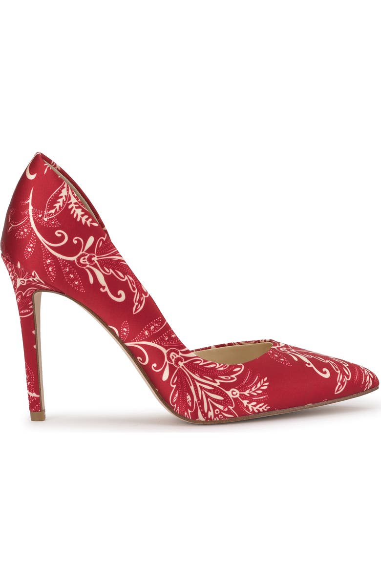 Jessica Simpson Prizma 8 Half d'Orsay Pump, Alternate, color, Red Multi
