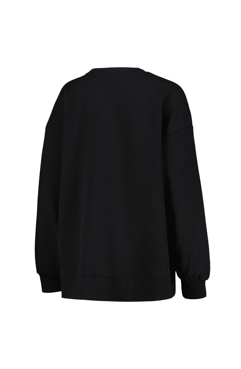 DKNY SPORT Women's DKNY Sport Black San Francisco Giants Penelope Pullover Sweatshirt, Alternate, color,