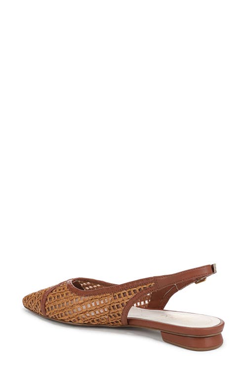 Franco Sarto Raena Slingback Flat In Brown