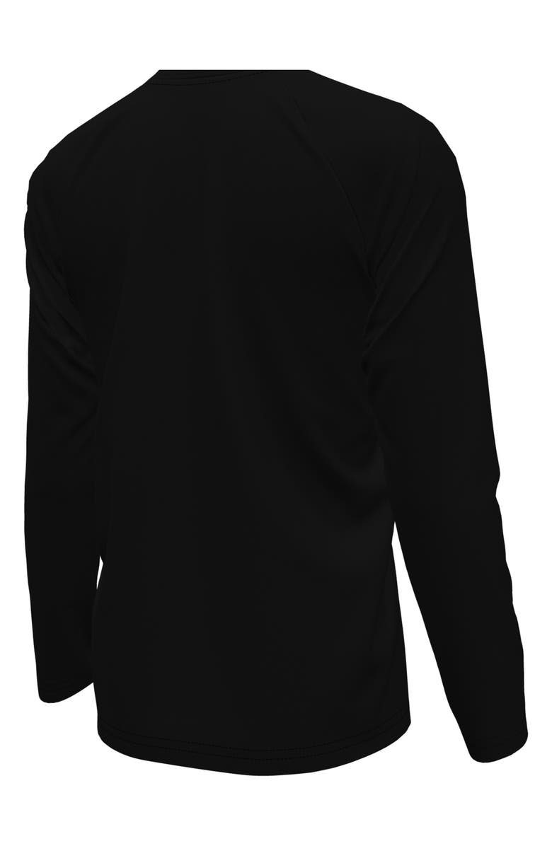 Nike Hydroguard Dri-FIT Long Sleeve Rashguard, Alternate, color, Black