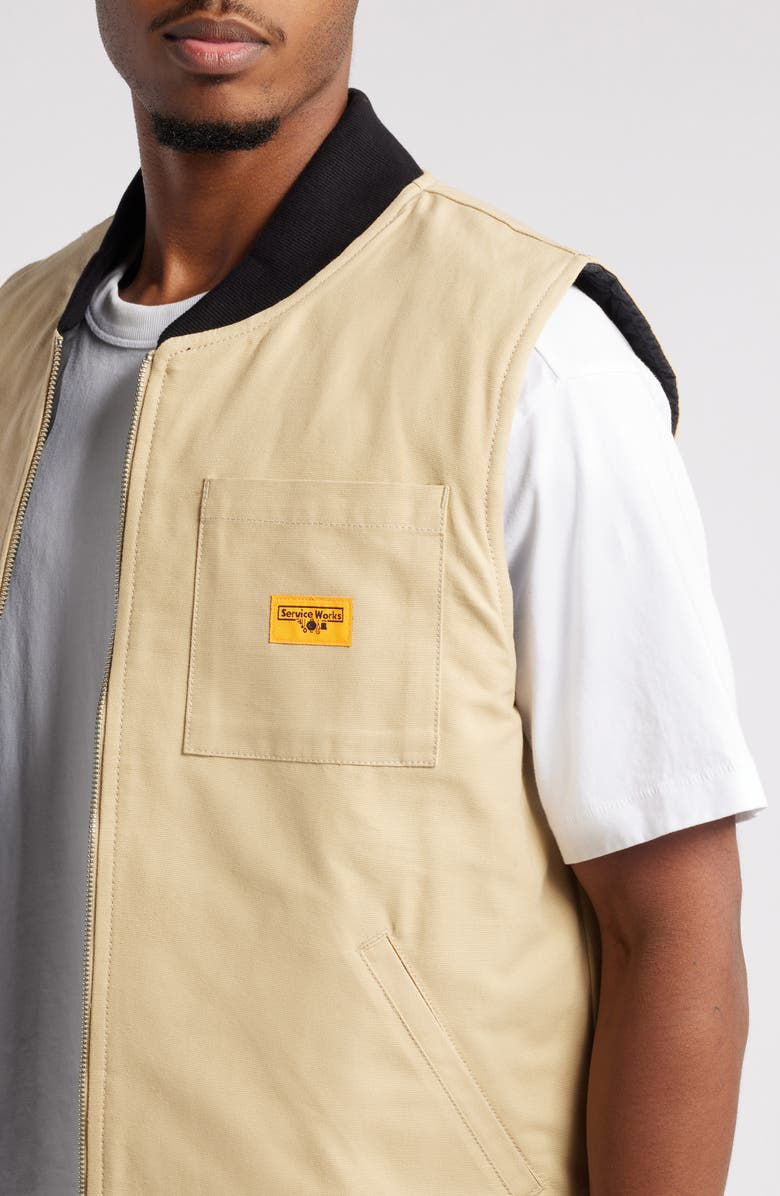 Service Works Padded Work Vest, Alternate, color, 