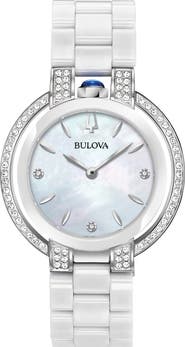 BULOVA Classic Rubaiyat Diamond Bracelet Watch, 35mm