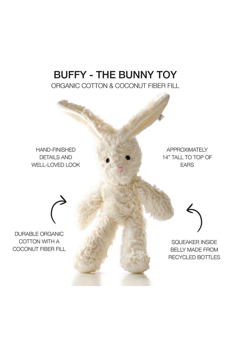 Buffy the Bunny Bear Dog Toy, Alternate, color, BUFFY