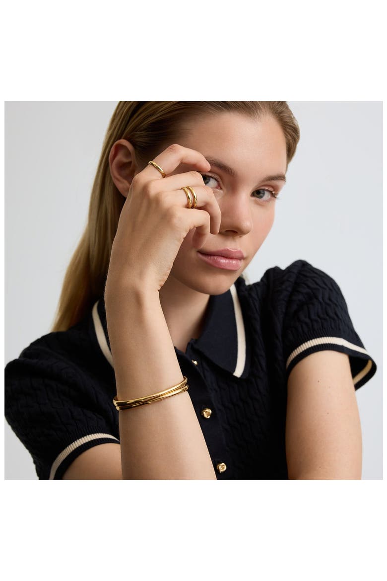 Classic Stacking Band Ring, Alternate, color, GOLD