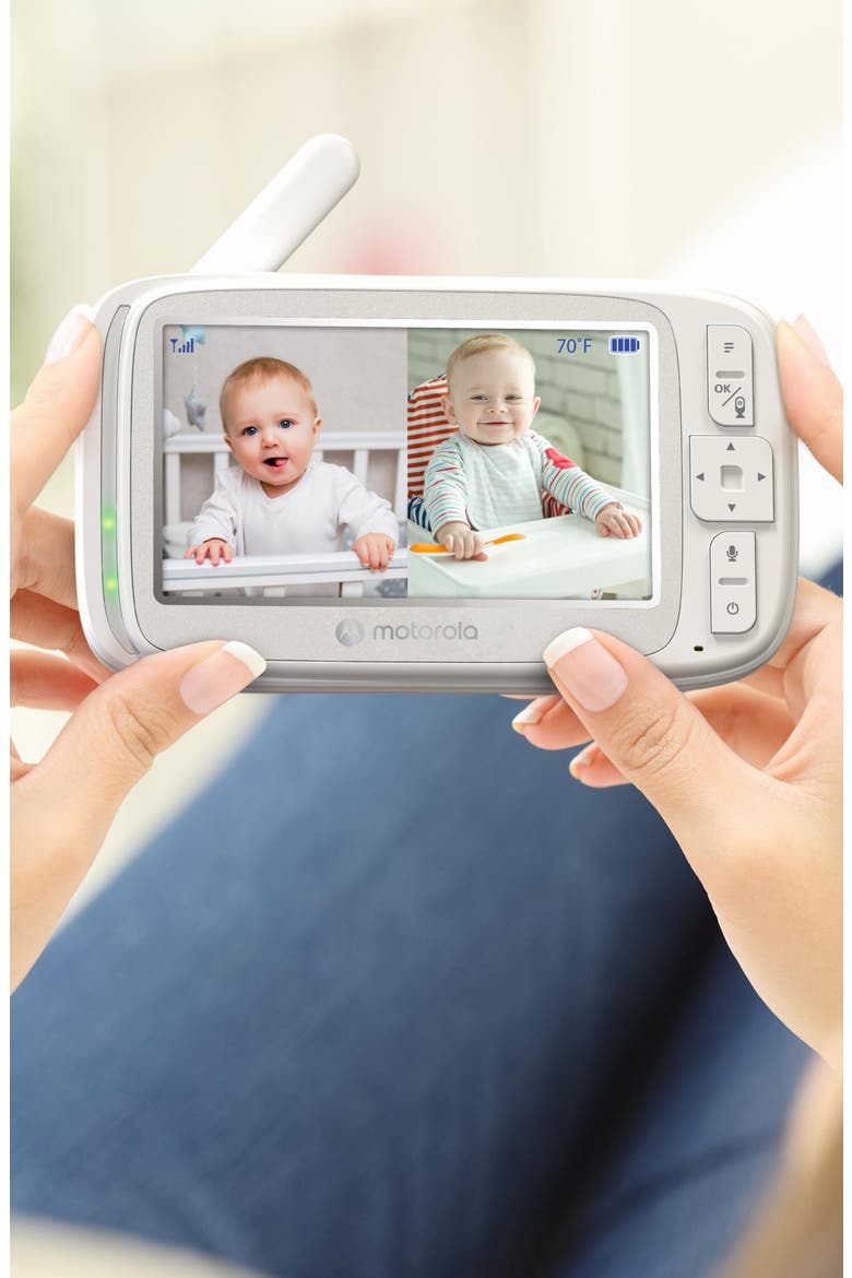 VM75 5" Video 2-Camera Baby Monitor, Alternate, color, NO COLOR