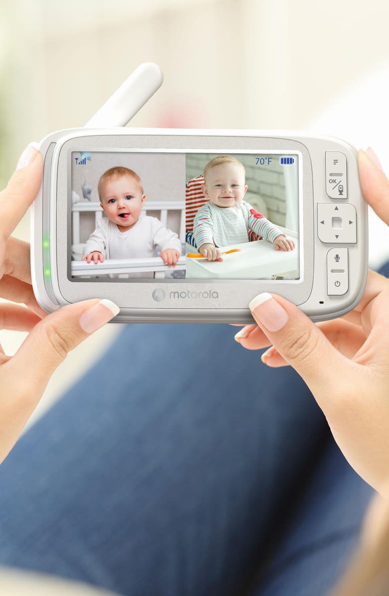 Motorola VM75 5" Video 2-Camera Baby Monitor, Alternate, color, 