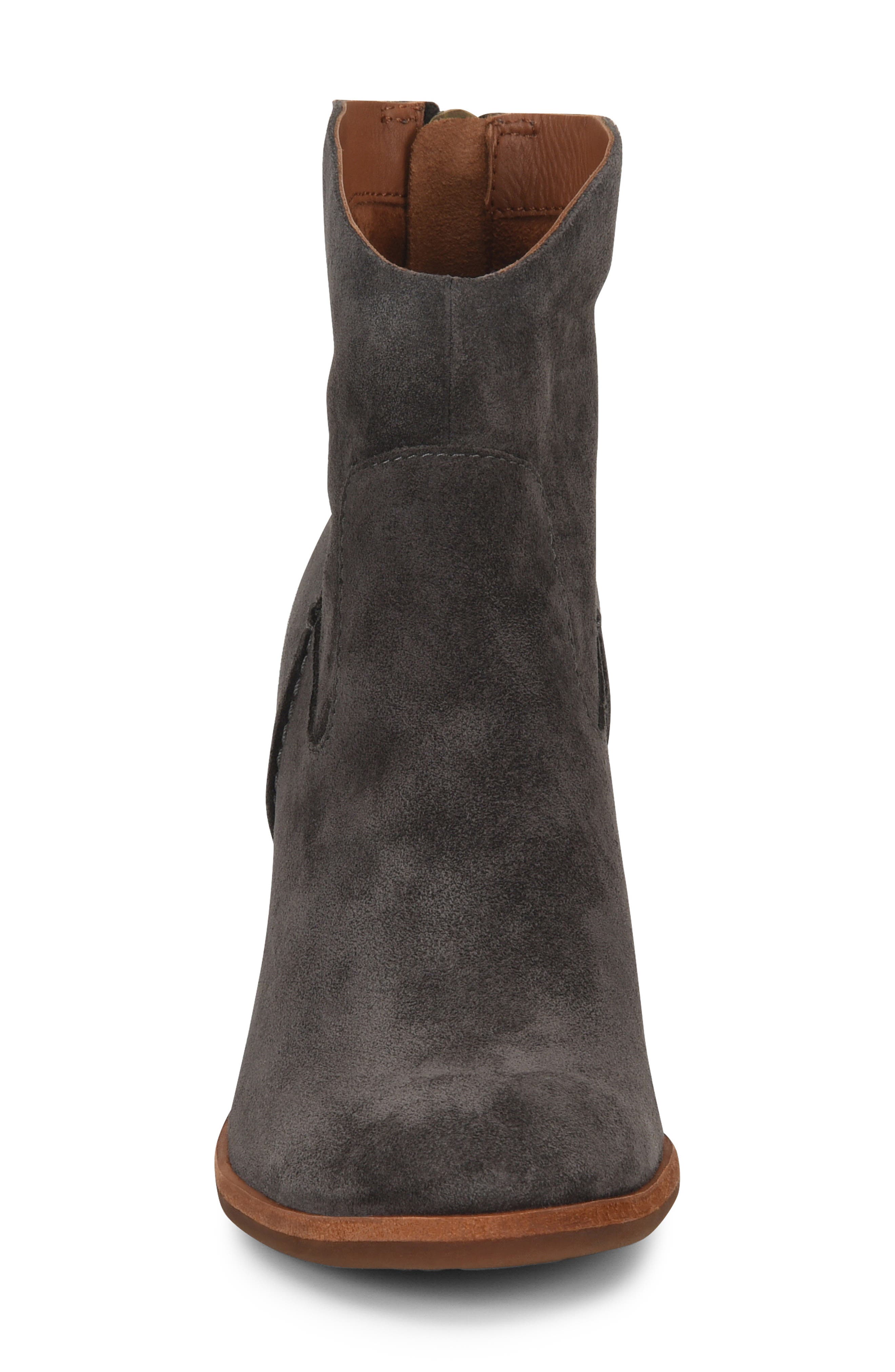 Lapra Bootie, Alternate, color, GREY SUEDE