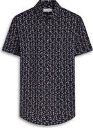Bugatchi Milo OoohCotton® Short Sleeve Button-Up Shirt