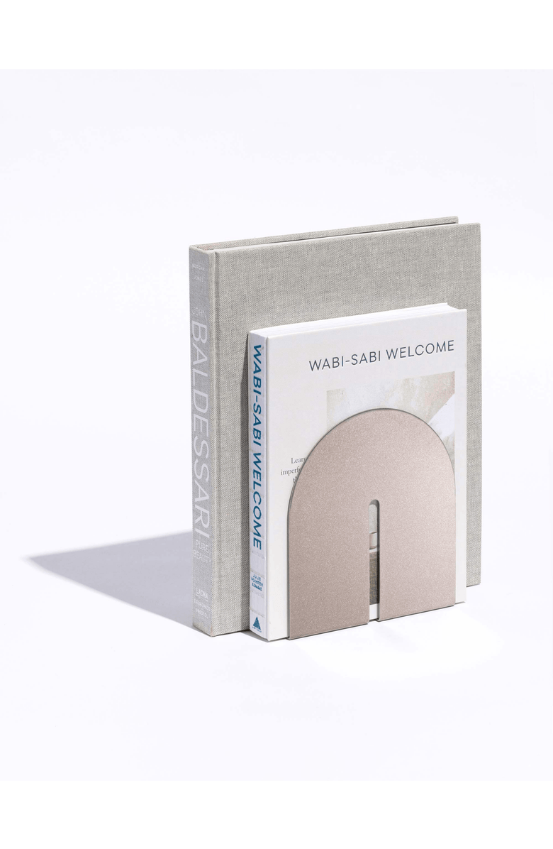 Tortuga Forma Dumbo Bookend Pair The Architect Series, Alternate, color, Champagne