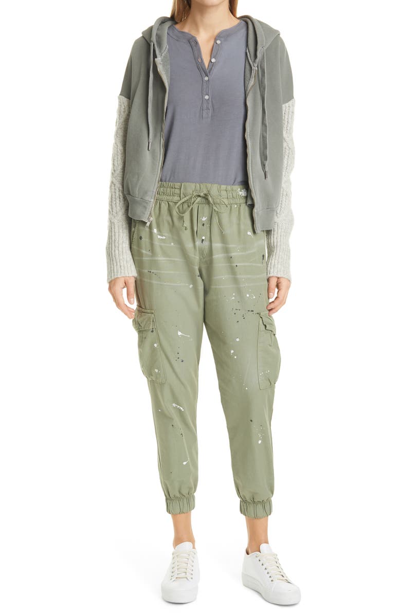 NSF Clothing Hal Women's Henley Top, Main, color, 