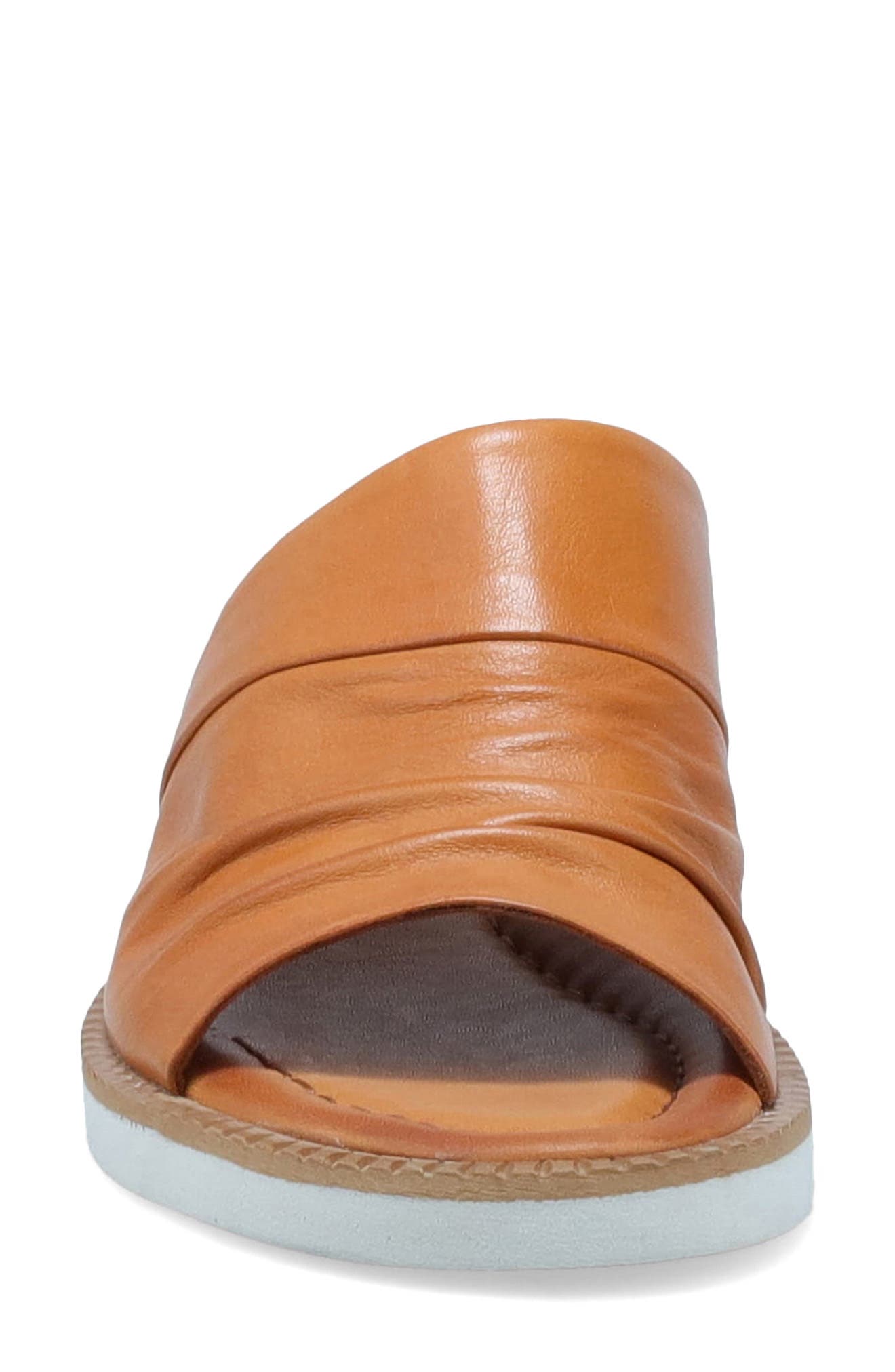 Erin Platform Wedge Slide Sandal, Alternate, color, BRANDY