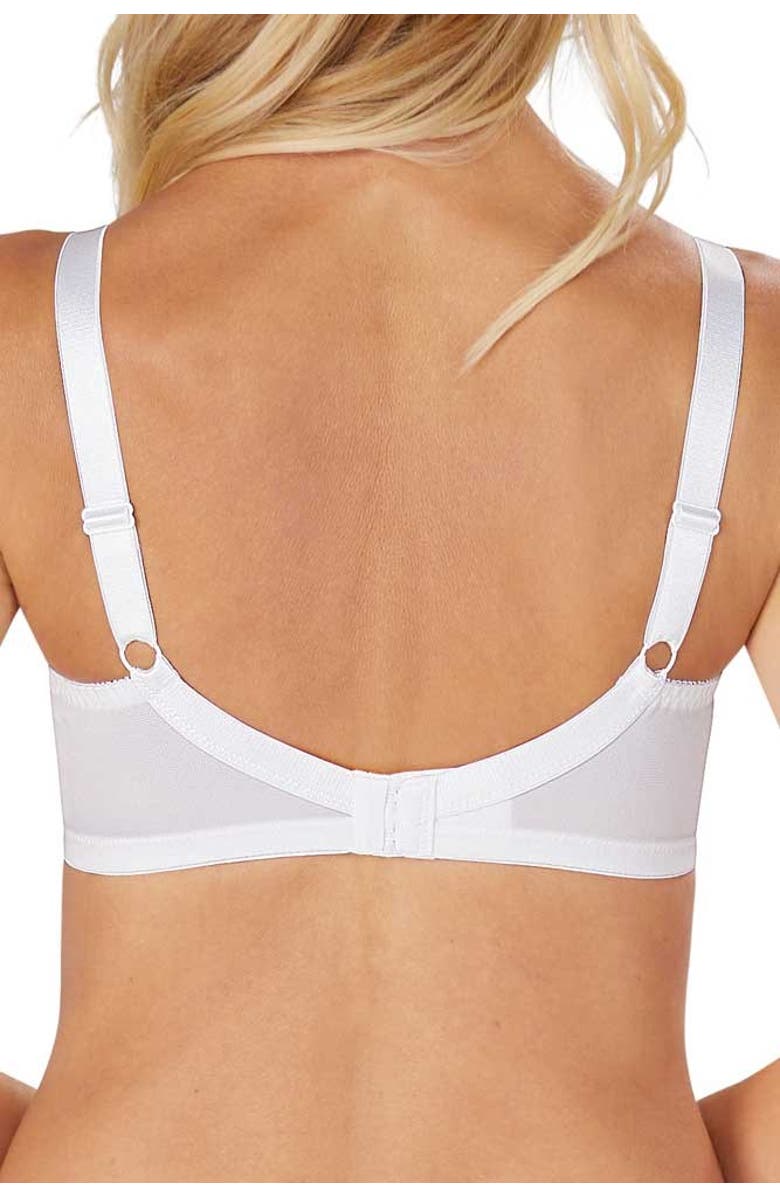 Amoena Nancy Wire-Free Bra, Alternate, color, White