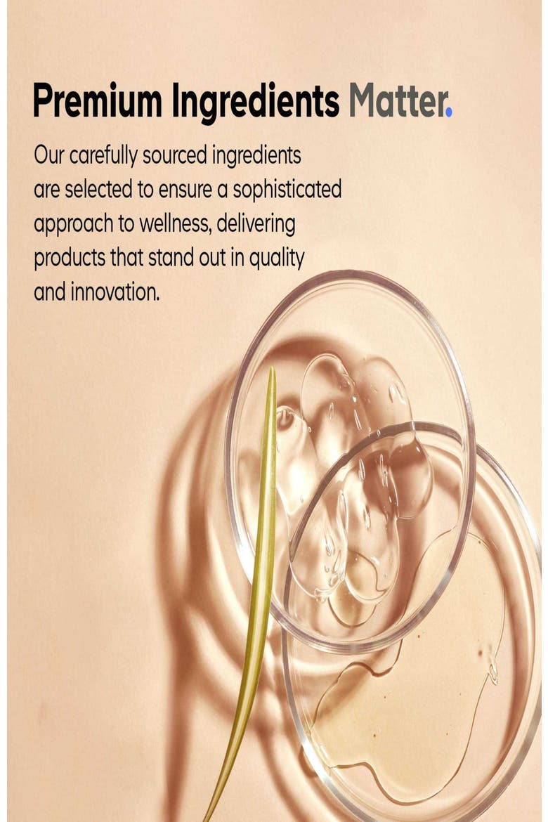 Liposomal Ergothioneine+, L-Glutathione, Vitamin C, Selenium, Antioxidant Support, Alternate, color, White
